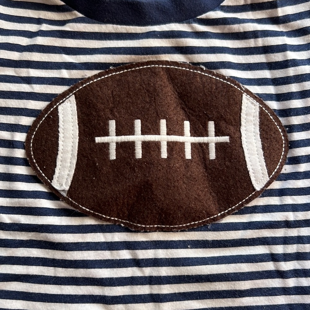 First Impressions Football Long Sleeve Shirt Size 12mos - Picture 3 of 5